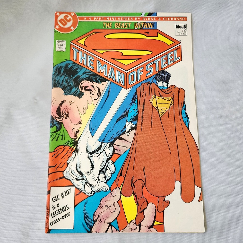 DC Comics Superman The Man of Steel #5 The Beast Within Legends Crossover FN